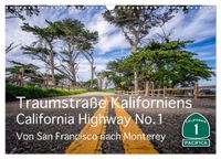 Traumstraße Kaliforniens - California Highway No.1 (Wandkalender 2027 DIN A3 quer), CALVENDO Monatskalender