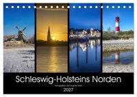 Schleswig-Holsteins Norden (Tischkalender 2027 DIN A5 quer), CALVENDO Monatskalender