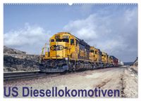 US Diesellokomotiven (Wandkalender 2027 DIN A2 quer), CALVENDO Monatskalender