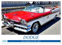 DODGE - Auto-Legenden der 50er Jahre (Wandkalender 2027 DIN A4 quer), CALVENDO Monatskalender