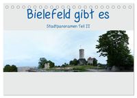 Bielefeld gibt es! Stadtpanoramen Teil 2 (Tischkalender 2027 DIN A5 quer), CALVENDO Monatskalender