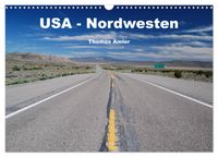 USA - Nordwesten (Wandkalender 2027 DIN A3 quer), CALVENDO Monatskalender