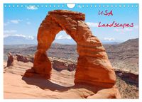 USA Landscapes (Wandkalender 2027 DIN A4 quer), CALVENDO Monatskalender