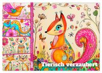 Tierisch verzaubert (Wandkalender 2027 DIN A2 quer), CALVENDO Monatskalender
