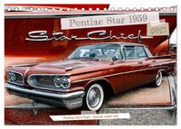 Pontiac Star Chief - Details voller Stil (Tischkalender 2027 DIN A5 quer), CALVENDO Monatskalender