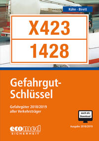 Gefahrgut-Schlüssel CD-ROM Ausgabe 2023/2024