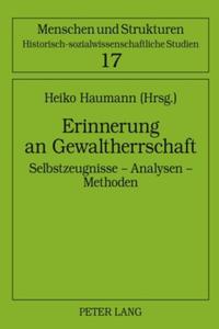 Erinnerung an Gewaltherrschaft