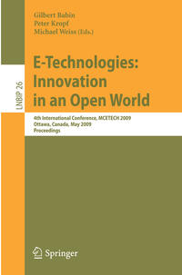 E-Technologies: Innovation in an Open World