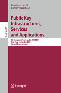 Public Key Infrastructures, Services and Applications