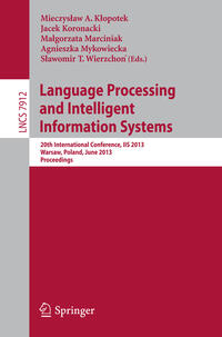 Language Processing and Intelligent Information Systems