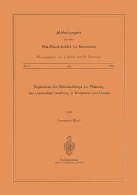 Ergebnisse der Ballonaufstiege zur Messung der kosmischen Strahlung in Weissenau und Lindau
