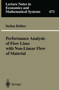 Performance Analysis of Flow Lines with Non-Linear Flow of Material