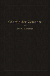 Chemie der Zemente (Chemie der hydraulischen Bindemittel)