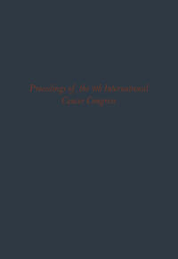 Proceedings of the 9th International Cancer Congress