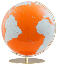 ARTLINE Regent Tischglobus orange, Ø 34 cm