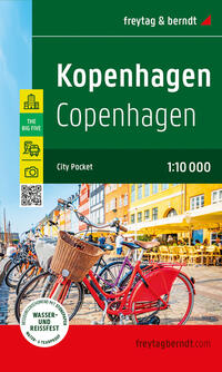 freytag & berndt Innenstadtplan Kopenhagen 1:10.000