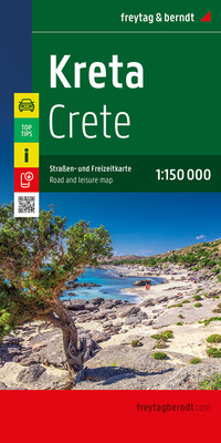 freytag & berndt Straßenkarte Kreta 1:150.000
