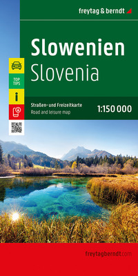 Slowenien, Straßen- und Freizeitkarte 1:150.000, freytag & berndt