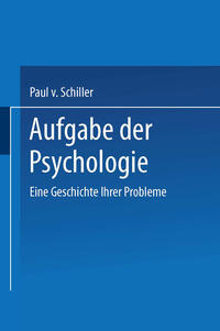 Aufgabe der Psychologie