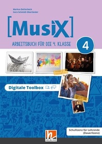 MusiX 4 A (Lehrplan 2023) | Digitale Toolbox Schullizenz