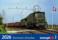 Semaphor Kalender «Eisenbahn-Klassiker 2026»