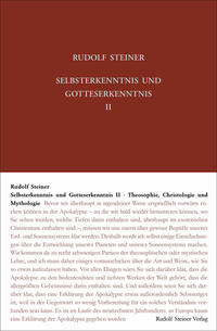 Selbsterkenntnis und Gotteserkenntnis II