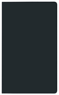 Taschenkalender Pluto geheftet PVC schwarz 2026