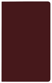 Taschenkalender Pluto geheftet PVC burgund 2026