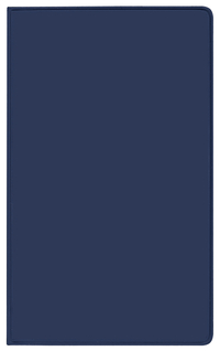 Taschenkalender Pluto geheftet PVC blau 2026