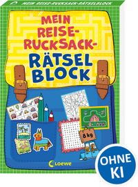 Mein Reise-Rucksack-Rätselblock [grün]