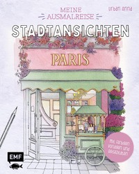 Meine Ausmalreise – Stadtansichten Paris