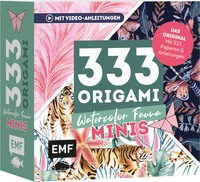 333 Origami Minis – Watercolor Fauna