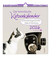 Der himmlische Katzenkalender 2026