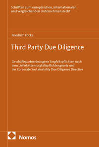 Third Party Due Diligence