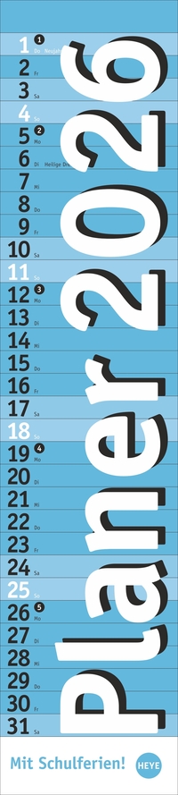 Langplaner, hellblau 2026