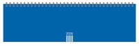 Wochenquerplaner, blau 2026