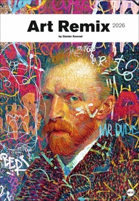 Konrad Art Remix Posterkalender 2026