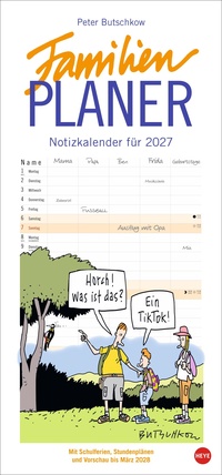 Peter Butschkow: Familienplaner 2027