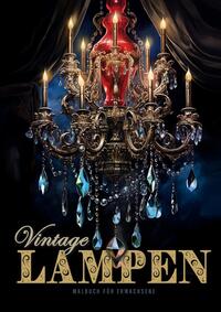 Vintage Lampen Malbuch für Erwachsene