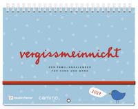 vergissmeinnicht 2027 - Der Familienkalender für Hand und Wand