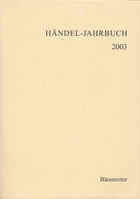 Händel-Jahrbuch / Händel-Jahrbuch