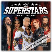 WWE Superstars – Wrestling Superstars 2027 – Wandkalender