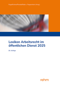 Lexikon Arbeitsrecht im öffentlichen Dienst 2025