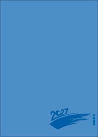 Foto-Malen-Basteln Bastelkalender A5 blau 2027