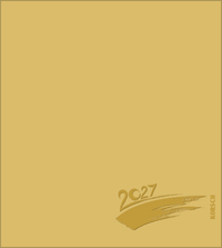 Foto-Malen-Basteln Bastelkalender gold 2027