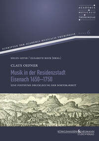 Musik in der Residenzstadt Eisenach 1650–1750