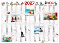Uli Stein Jahresplaner 2027: Posterkalender