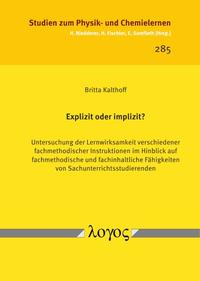 Explizit oder implizit?