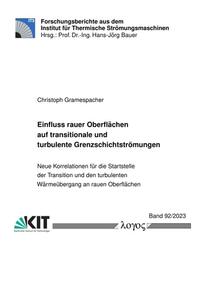 Einfluss rauer Oberflächen auf transitionale und turbulente Grenzschichtströmungen