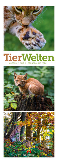 Tierwelten Triplet-Kalender 2026 | Artenvielfalt & Lebensräume